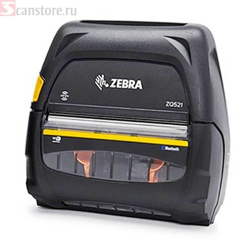 Изображение Мобильный принтер этикеток Zebra ZQ521, ZQ52-BUW002E-00 от магазина СканСтор