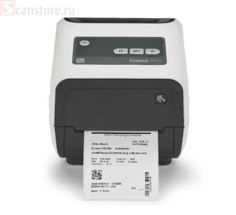 Изображение Термотрансферный картриджный принтер ZD420, ZD42043-C0EW02EZ от магазина СканСтор фото 8