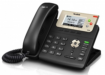 Телефон Yealink SIP-T23P SIP-телефон, 3 линии, PoE, SIP-T23P