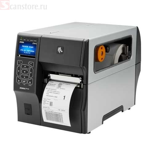 Изображение Термотрансферный принтер Zebra ZT410; ZT410A2-T0EF000Z от магазина СканСтор