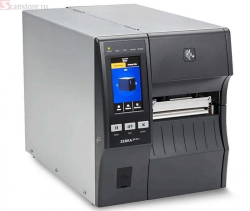 Изображение Термотрансферный принтер этикеток Zebra ZT411, ZT41143-T0E0000Z от магазина СканСтор