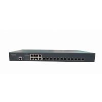 S5612 Коммутатор Ethernet routing optical switch with 12 10GE ports and 8 GE ports (1 Console port, 12 10G/GE SFP+ ports, 8 GE TX ports  an AC220V pow