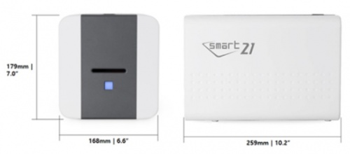 Изображение Карточный принтер SMART 21 Single Side USB, 653214 от магазина СканСтор фото 2