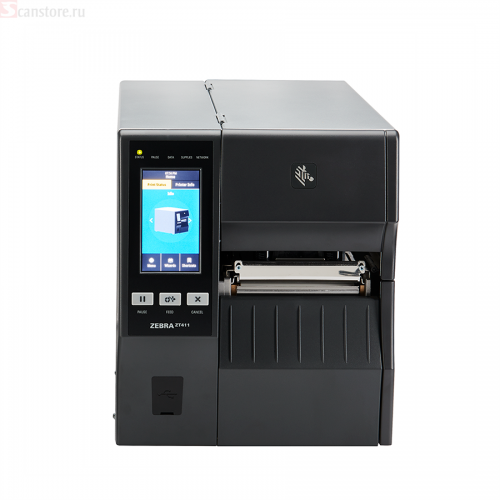 Изображение Термотрансферный принтер этикеток Zebra ZT411, ZT41142-T4E0000Z от магазина СканСтор