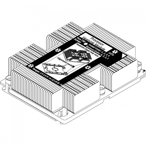 Радиатор ThinkSystem SR650 GPU Thermal Kit, 7XH7A05897