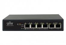 Uniview NSW2020-6T-POE-IN Коммутатор сетевой PoE 6-портовый: 6*100Мбит/с (RJ45), включая 4 PoE порта, NSW2020-6T-POE-IN
