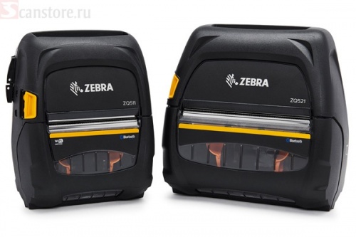 Изображение Мобильный принтер этикеток Zebra ZQ521, ZQ52-BUW000E-00 от магазина СканСтор фото 2
