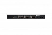 S4600-28X-P-SI Коммутатор L2+ PoE Full Gigabit Access Switch(24*10/100/1000Base-T + 4* 10G SFP+),  AC power, static routing, PoE af/at,  370W PoE power, S4600-28X-P-SI