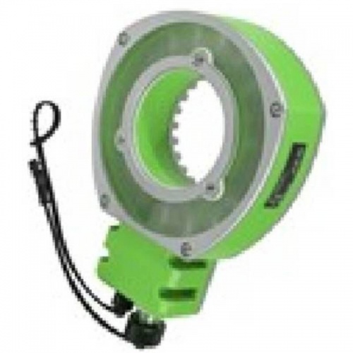   LED RING LIGHT, 100MM, WHITE WAVELENGTH, 5-PIN MALE M12 CONNECTOR, SEMI-DIFFUSED, INCLUDES TRANSPARENT AND OPAQUE DIFFUSERS, LGHT-R100WH-00   