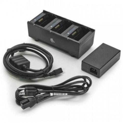    3 slot battery charger ZQ600, QLn and ZQ500 Series Includes power supply and EU power cord, SAC-MPP-3BCHGEU1-01   
