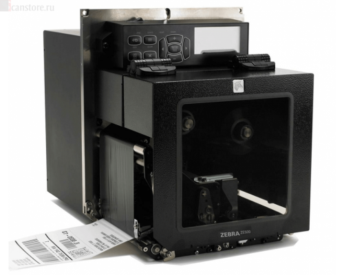 Изображение Термотрансферный принтер Zebra ZE500-4 встраиваемый, ZE50043-L0E0000Z от магазина СканСтор фото 2