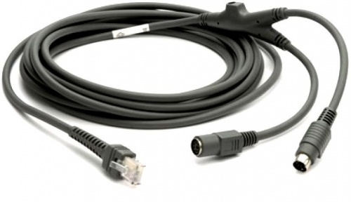   ASSEMBLY CABLE  AUTO-HOST DETECT - KEYBOARD WEDGE: 7FT. (2M) STRAIGHT  PS/2 POWER PORT, CBA-K61-S07PAR   