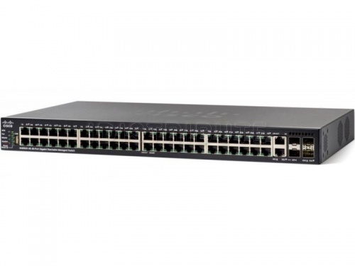 SG550X-48MP-K9-EU  Cisco SG550X-48MP 48-port Gigabit PoE Stackable Switch