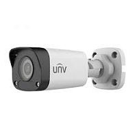 Uniview IPC2122LB-SF28-A Видеокамера IP цилиндрическая: объектив 2.8мм, 2MP, Smart IR 30m, Mic, DWDR, Ultra 265/H.265/H.264, 2 потока, PoE, IP67, IPC2