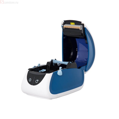 Изображение Термо принтер Mertech MPRINT LP58 EVA, белый-голубой , 4524 от магазина СканСтор фото 5