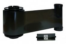 Черная лента (К) с чистящим роликом, 1200 оттисков для принтеров Advent SOLID 210/310/510, ASOL-K1200