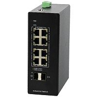 IES200-V25-2S8T Коммутатор Managed industrial switch with 2 Gigabit SFP ports and 8 Gigabit TX ports  industrial DC 12~55V redundant dual power input,