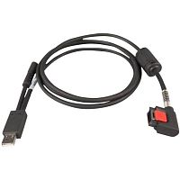 Изображение Кабель WT6000 USB/CHARGING CABLE. ALLOWS TO COMMUNICATE VIA USB AND CHARGE A WEARABLE TERMINAL, REQUIRES POWER SUPPLY PWRS-14000-249R AND COUNTRY SPEC, CBL-NGWT-USBCHG-01 от магазина СканСтор