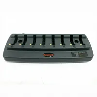 Изображение Зарядное устройство 8 Bay Battery Charger With Power Supply. Charges battery only when removed from Bluetooth Ring Scanner module and 1602g scanner. C, 8670378CHARGER-VI от магазина СканСтор