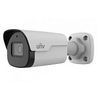 Uniview IPC2122SB-ADF28KM-I0 Видеокамера IP Уличная цилиндрическая: фикс. объектив 2,8мм, 2MP, Smart IR 40m, Mic, WDR 120dB, Ultra 265_H.264_MJPEG, Sm