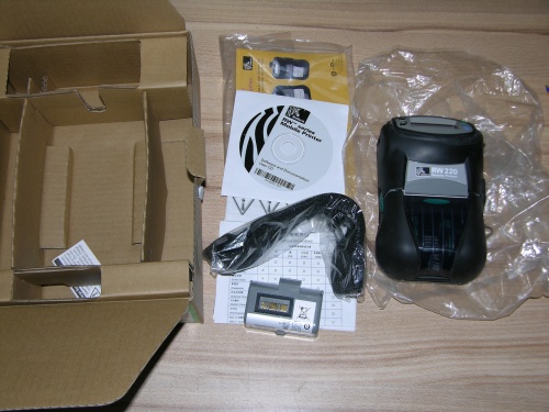 Изображение Мобильный термо принтер Zebra RW220, R2D-0UGA000E-00 от магазина СканСтор фото 3