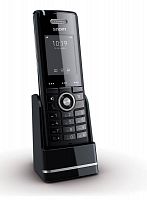SNOM M65  Беспроводной DECT телефон профессионального назначения для базовых станций М300, М700 и М900. Цветной экран TFT высокого разрешения, До 250 часов в режиме ожидания, Локальная и общая записная книжка, Разъем 3,5 мм для гарнитуры, Беспроводно, M65